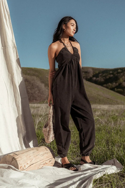 Trixie Jumpsuit in Black - FINAL SALE