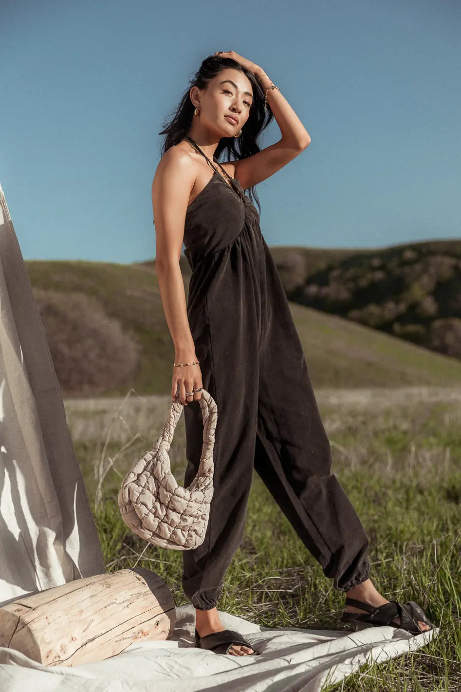 Trixie Jumpsuit in Black - FINAL SALE